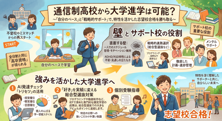 発達障害(LD/ADHD/自閉症スペクトラム)・ギフテッド(2E)の通信制オンラインスクール・フリースクールRe学院の不登校ブログ