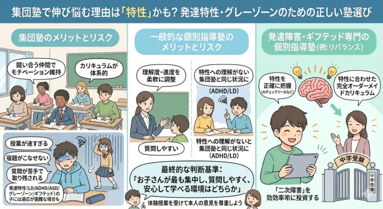 発達障害(LD/ADHD/自閉症スペクトラム)・ギフテッド(2E)の通信制オンラインスクール・フリースクールRe学院の高校受験ブログ