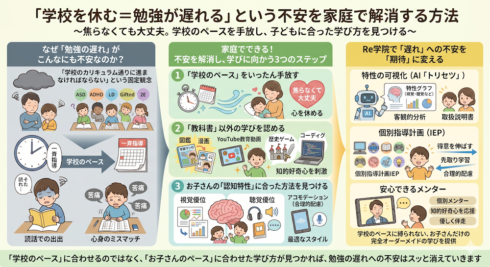 発達障害(LD/ADHD/自閉症スペクトラム)・ギフテッド(2E)の通信制オンラインスクール・フリースクールRe学院の不登校ブログ
