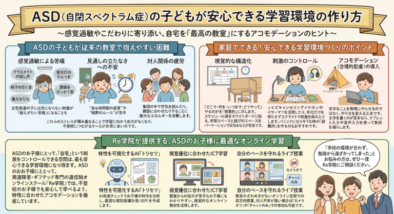 発達障害(LD/ADHD/自閉症スペクトラム)・ギフテッド(2E)の通信制オンラインスクール・フリースクールRe学院のブログ