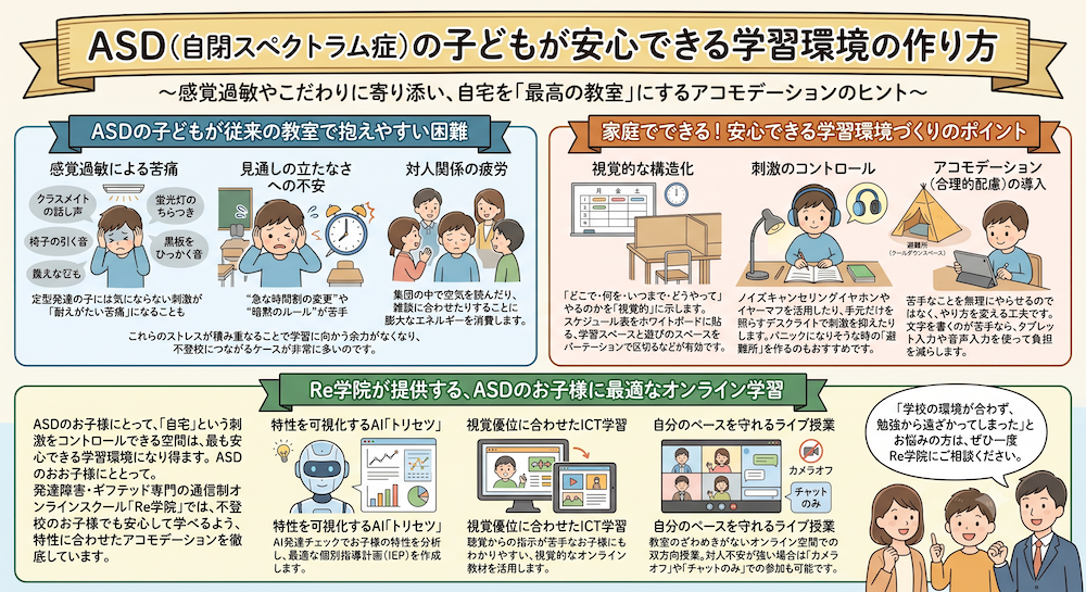 発達障害(LD/ADHD/自閉症スペクトラム)・ギフテッド(2E)の通信制オンラインスクール・フリースクールRe学院のブログ