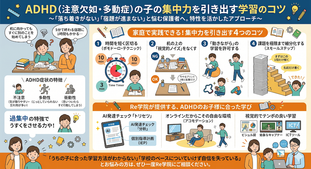 発達障害(LD/ADHD/自閉症スペクトラム)・ギフテッド(2E)の通信制オンラインスクール・フリースクールRe学院のブログ