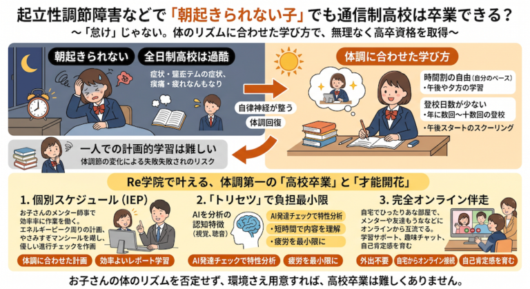 発達障害(LD/ADHD/自閉症スペクトラム)・ギフテッド(2E)の通信制オンラインスクール・フリースクールRe学院の不登校ブログ