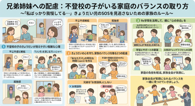 発達障害(LD/ADHD/自閉症スペクトラム)・ギフテッド(2E)の通信制オンラインスクール・フリースクールRe学院の不登校ブログ