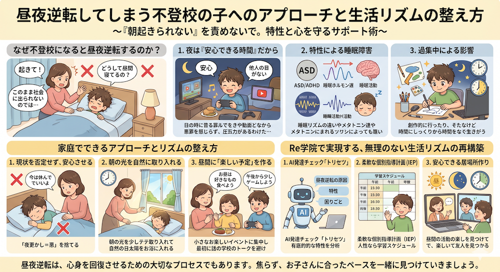 発達障害(LD/ADHD/自閉症スペクトラム)・ギフテッド(2E)の通信制オンラインスクール・フリースクールRe学院の不登校ブログ