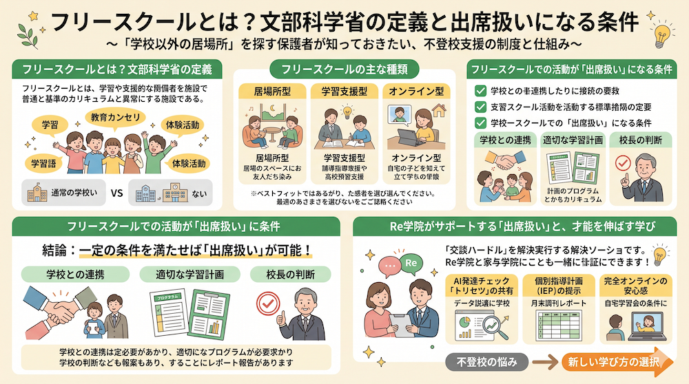 発達障害(LD/ADHD/自閉症スペクトラム)・ギフテッド(2E)の通信制オンラインスクール・フリースクールRe学院の不登校ブログ