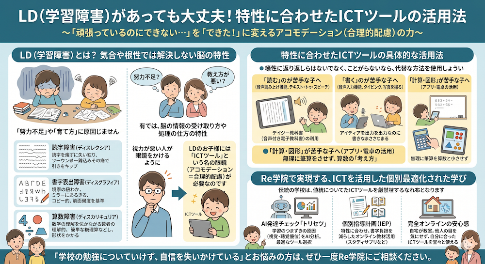 発達障害(LD/ADHD/自閉症スペクトラム)・ギフテッド(2E)の通信制オンラインスクール・フリースクールRe学院のブログ