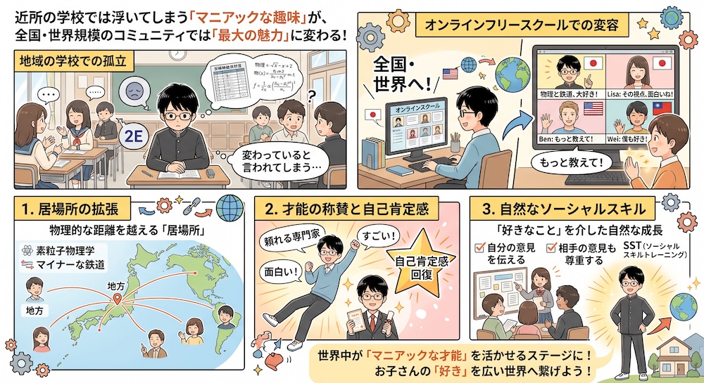 発達障害(LD/ADHD/自閉症スペクトラム)・ギフテッド(2E)の通信制オンラインスクール・フリースクールRe学院の不登校ブログ