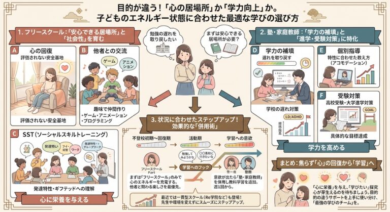 発達障害(LD/ADHD/自閉症スペクトラム)・ギフテッド(2E)の通信制オンラインスクール・フリースクールRe学院の不登校ブログ