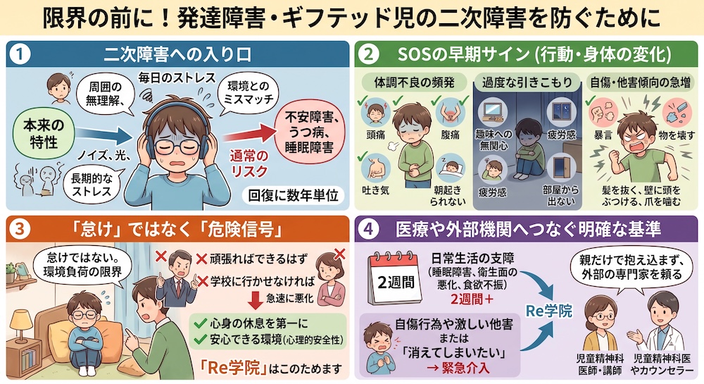 発達障害(LD/ADHD/自閉症スペクトラム)・ギフテッド(2E)の通信制オンラインスクール・フリースクールRe学院の不登校ブログ
